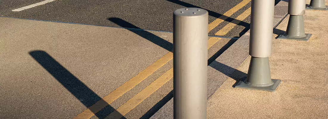 Custom Retractable Barrier Column Installations in West Palm Beach, FL